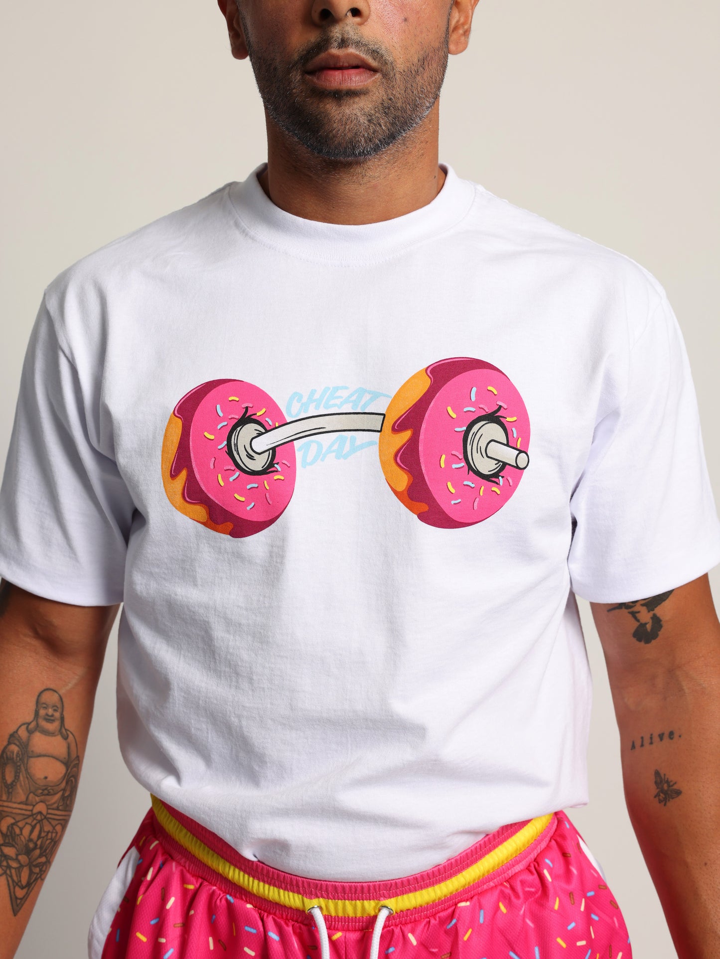 Sprinkle Shorts & Barbell Donut Shirt Bundle